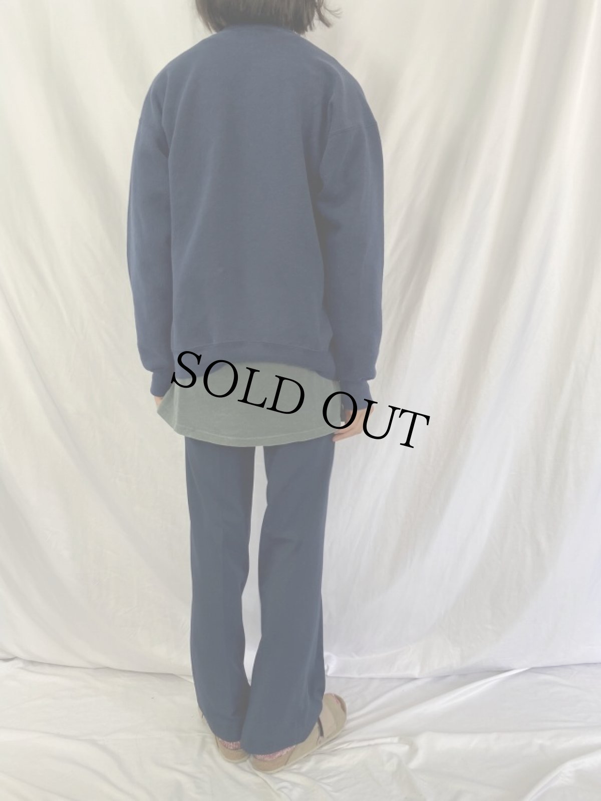 画像4: 90's Lee USA製 HEAVY WEIGHT COTTON BLEND "YALE" スウェット XL (4)