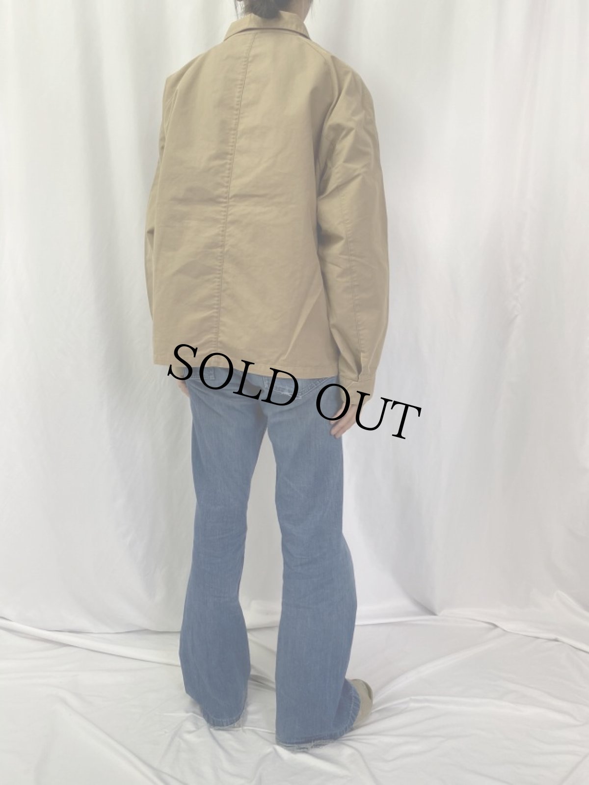 画像4: POLO Ralph Lauren コットンナイロンジャケット XL (4)