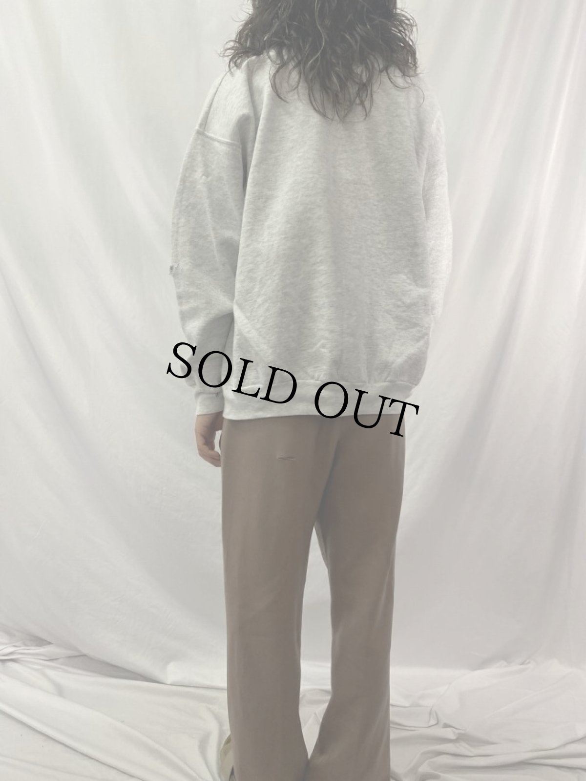 画像4: "PUG" 犬プリントスウェット XL (4)