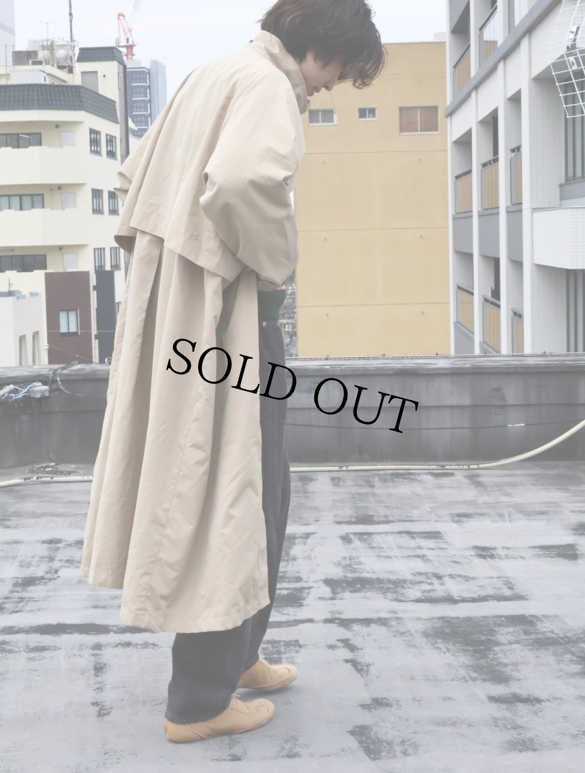 画像3: L.L.Bean スタンドカラーコート (3)