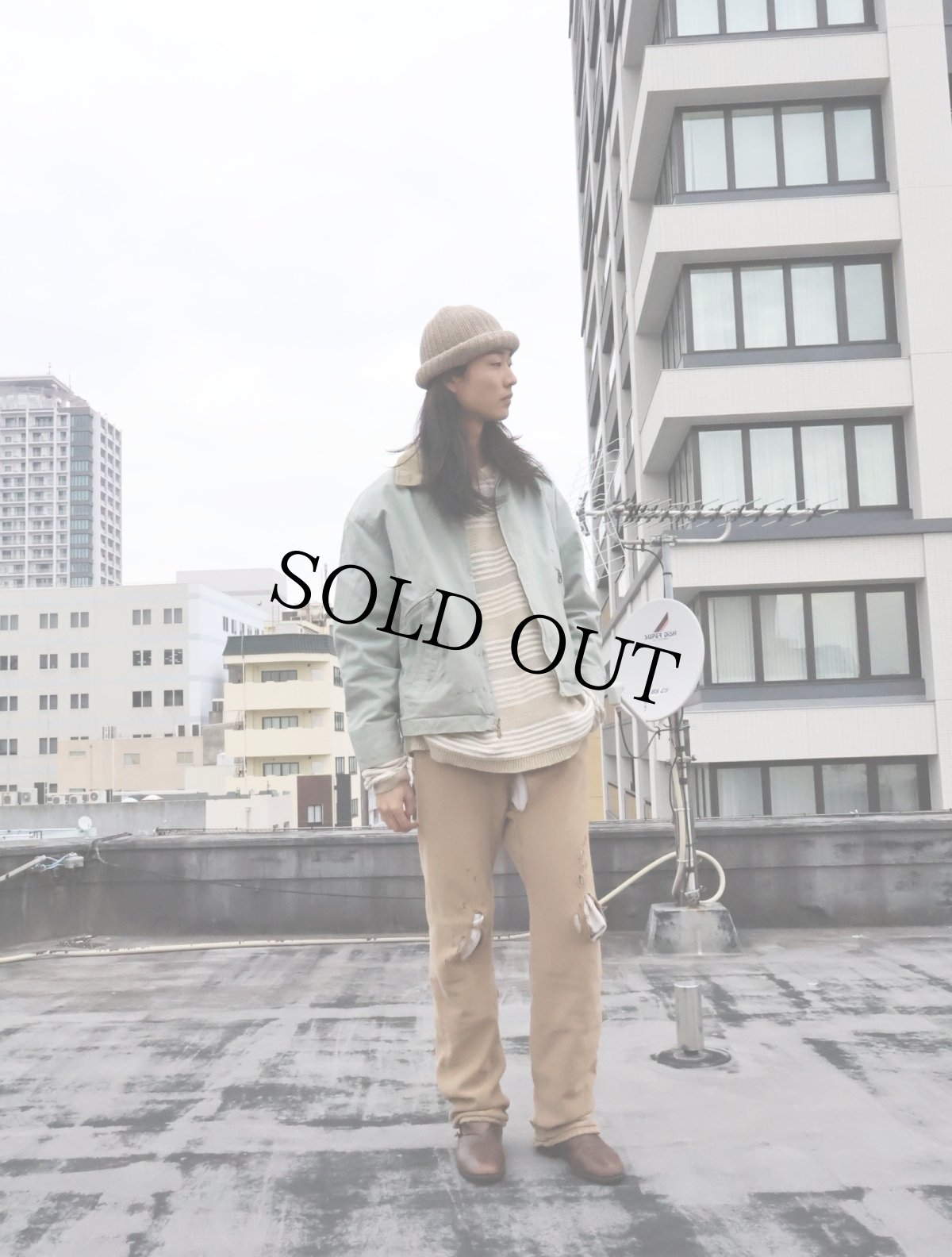 画像3: GAP コットンワークジャケット M (3)