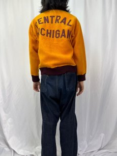 画像5: 50's VANDERVOORTS "CENTRAL MICHIGAN" インディアンヘッド ボアスタジャン 40 (5)