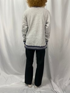 画像4: 90's Champion REVERSE WEAVE USA製 "ANNAPOLIS" リブボーダー L (4)