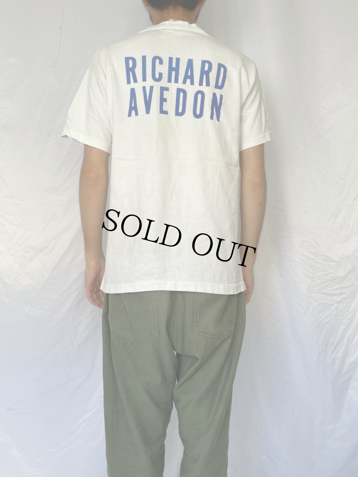 画像4: 90's RICHARD AVEDON USA製 フォトプリントTシャツ L (4)