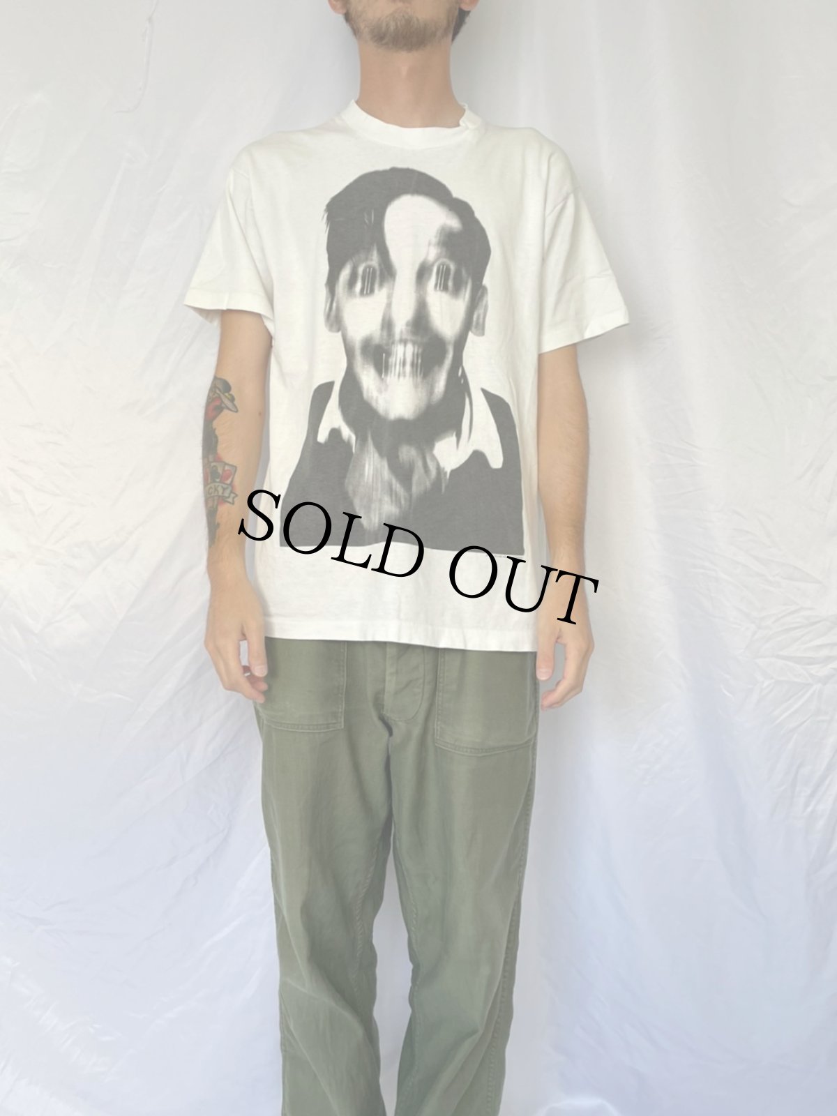 画像2: 90's RICHARD AVEDON USA製 フォトプリントTシャツ L (2)