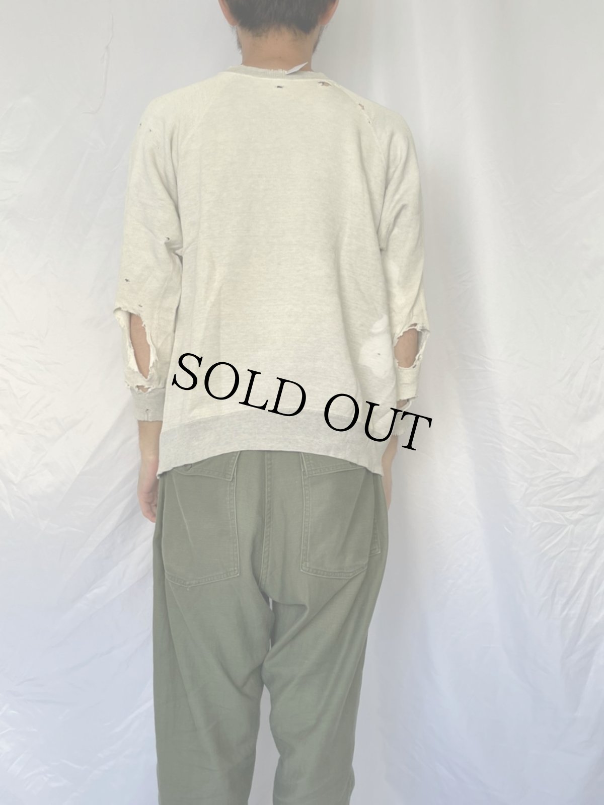 画像4: 60's Three B's BEETHOVEN 音楽家 染み込みプリントスウェット (4)