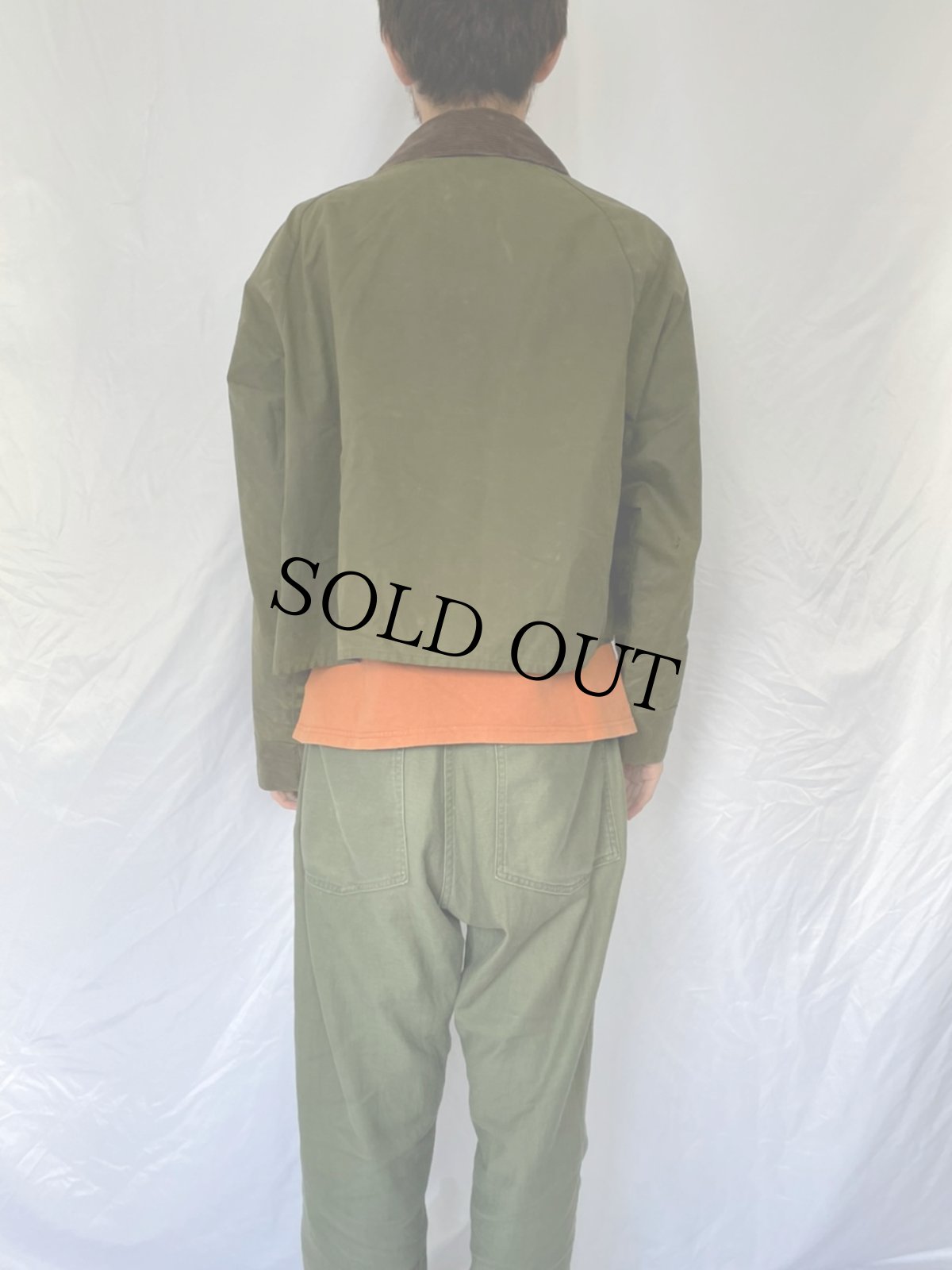 画像4: 90's Barbour ENGLAND製 "SPEY" 3ワラント L (4)