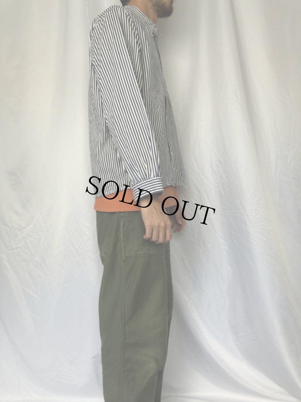 画像3: EURO Reitmeier ストライプ柄 ワークジャケット (3)