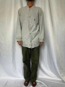 画像2: 80's Champion REVERSE WEAVE トリコタグ USA製 フルスナップスウェット XL (2)