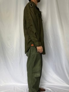 画像3: 70's U.S.ARMY ノーメックス ヘリクルーシャツ LARGE-LONG (3)