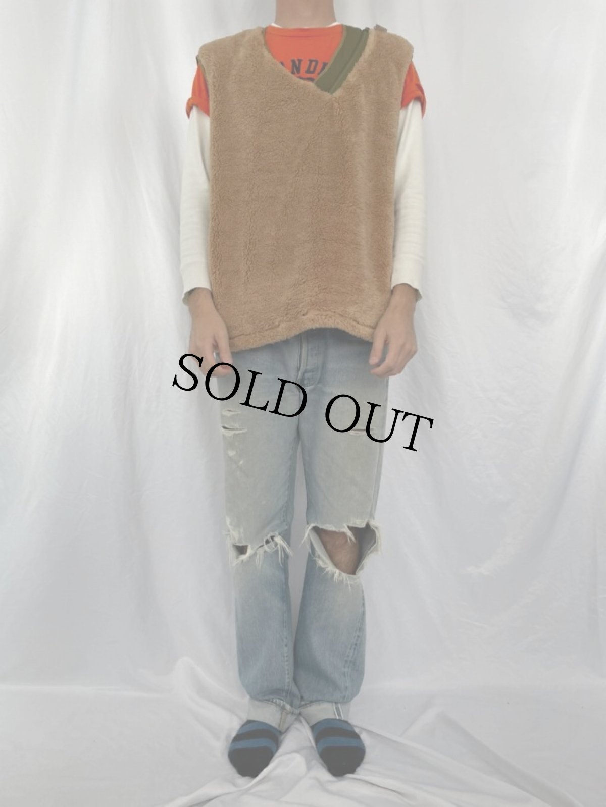 画像2: COMFY OUTDOOR GARMENT "SOLID VEST" COYOTE 【L】 (2)