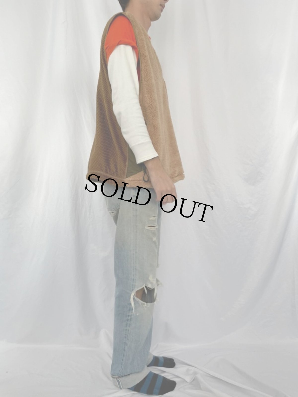 画像3: COMFY OUTDOOR GARMENT "SOLID VEST" COYOTE 【L】 (3)