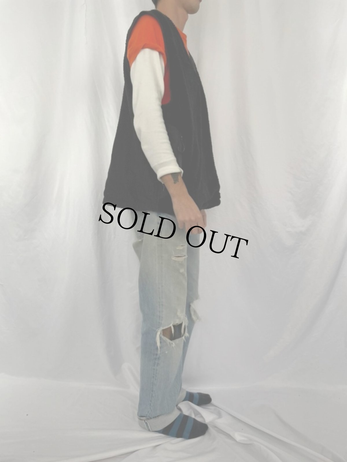 画像3: COMFY OUTDOOR GARMENT "SOLID VEST" BLACK 【L】 (3)