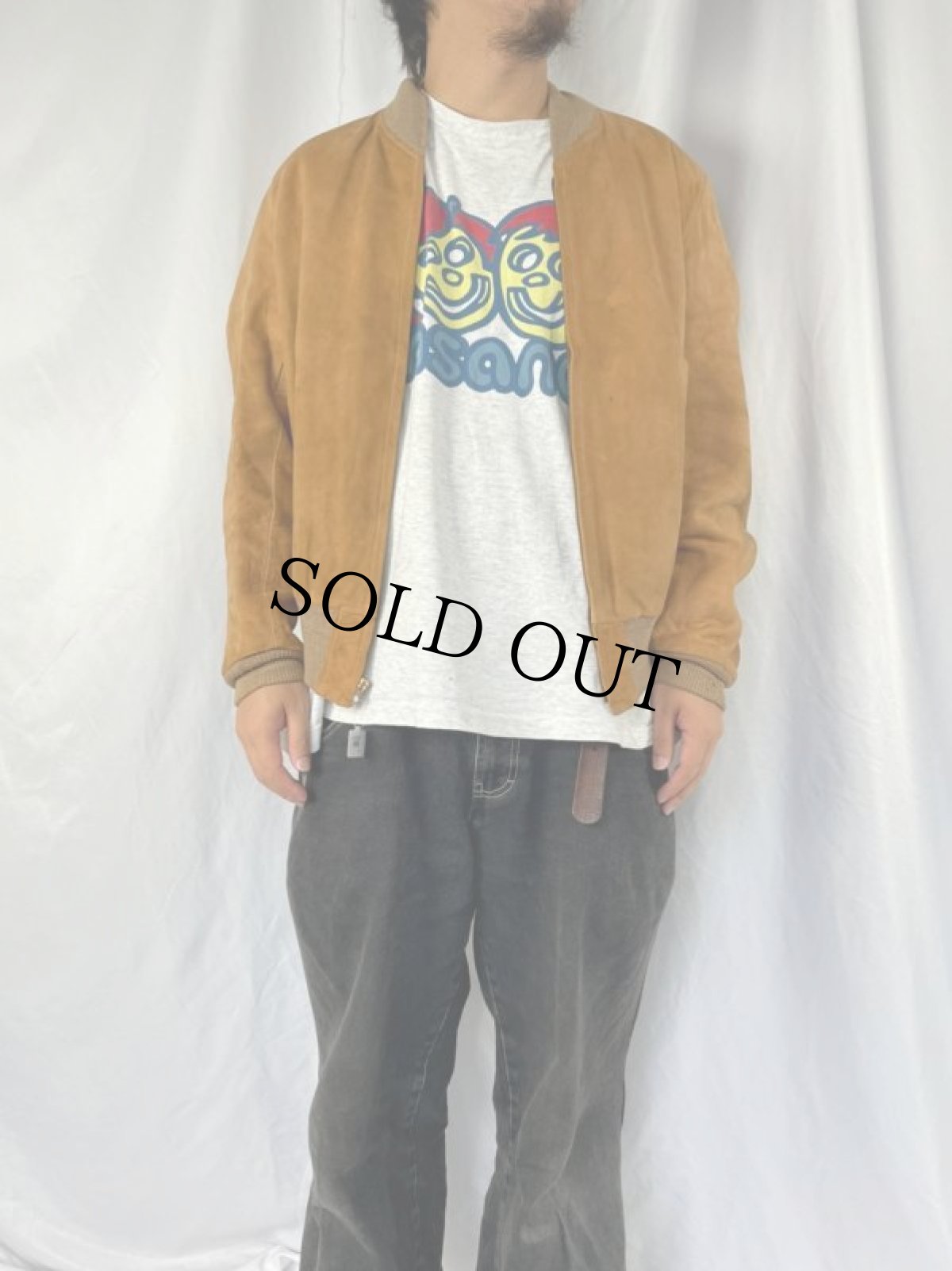 画像2: 50's ジップスウェードジャケット (2)