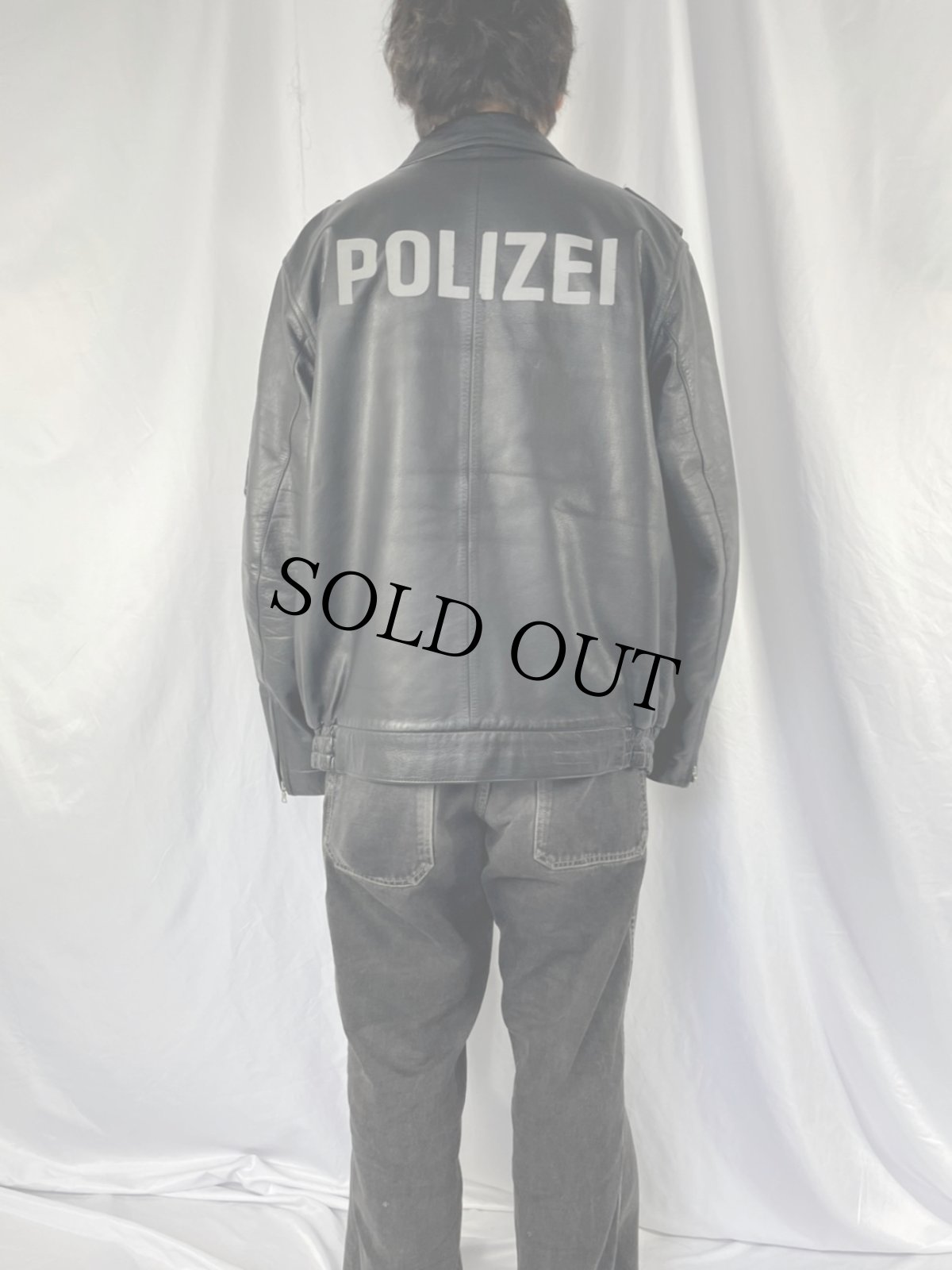 画像4: POLIZEI ドイツポリス レザージャケット (4)