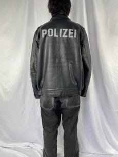画像4: POLIZEI ドイツポリス レザージャケット (4)