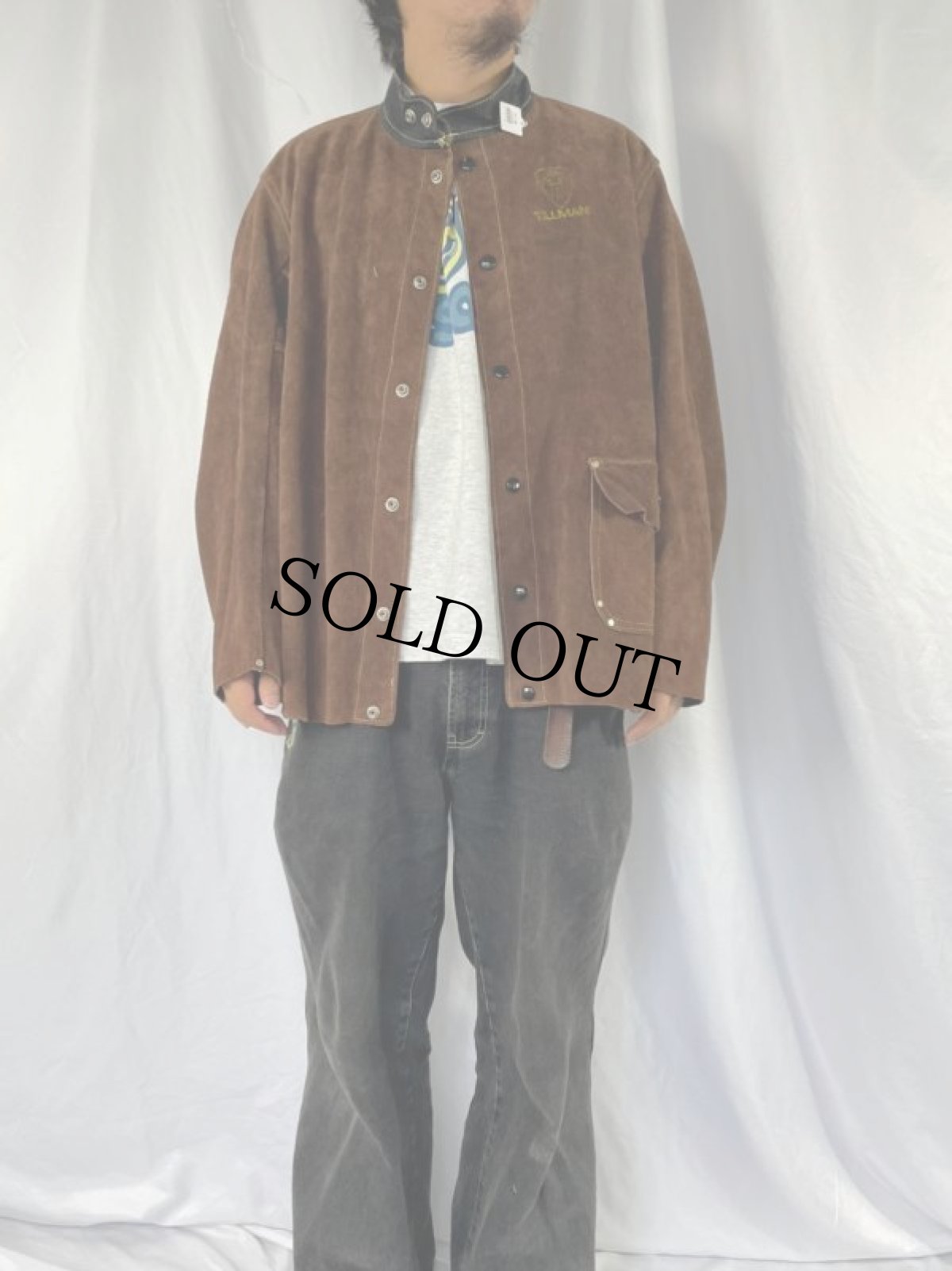 画像2: TILLMAN ヌバックレザージャケット (2)