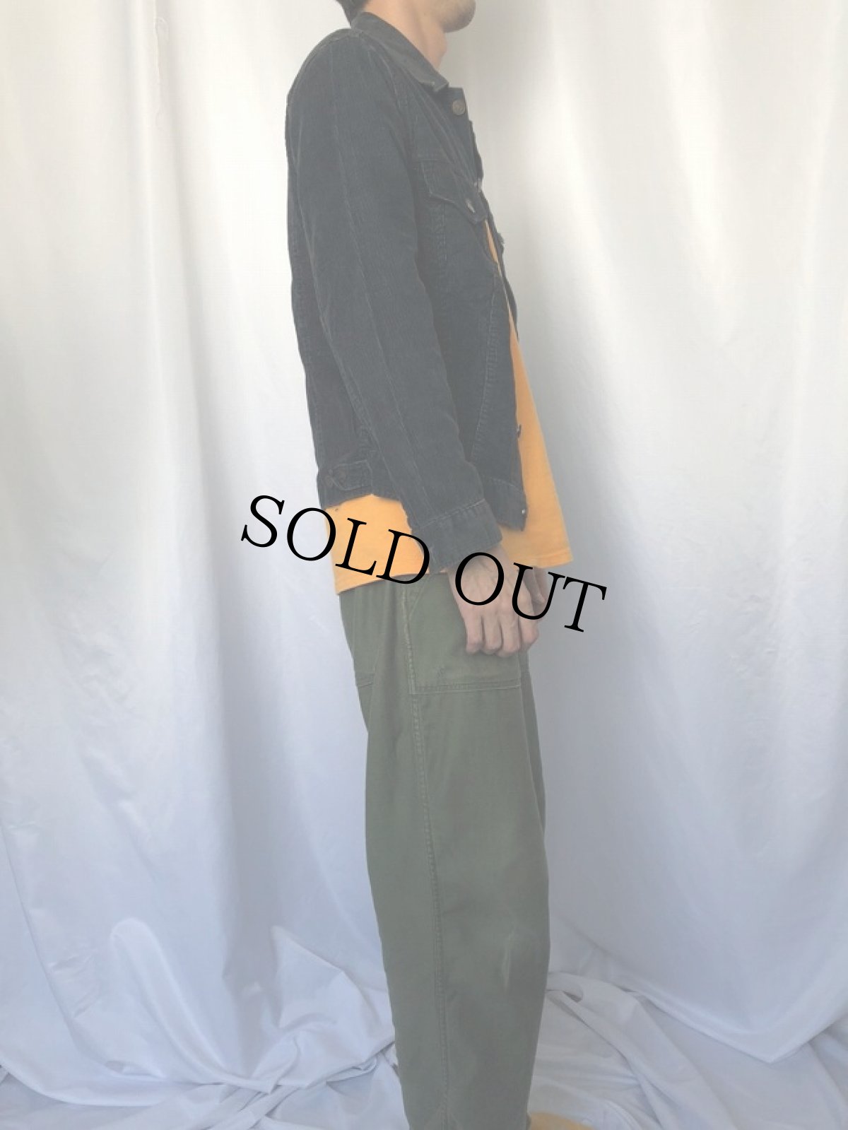 画像3: 80's〜90's Levi's 70505-1517 CANADA製 コーデュロイジャケット 濃紺 36 (3)