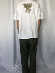 画像4: 90's PHAMIS INC USA製 アインシュタインプリント 企業Tシャツ XL (4)