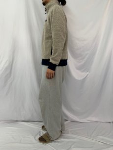 画像3: 2010's Patagonia ウール×ポリエステル フリースジャケット L (3)
