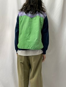 画像4: 70's WILLIAM BARRY STRAUGGLE GEAR ミッキーマウスイラスト ダウンベスト L (4)