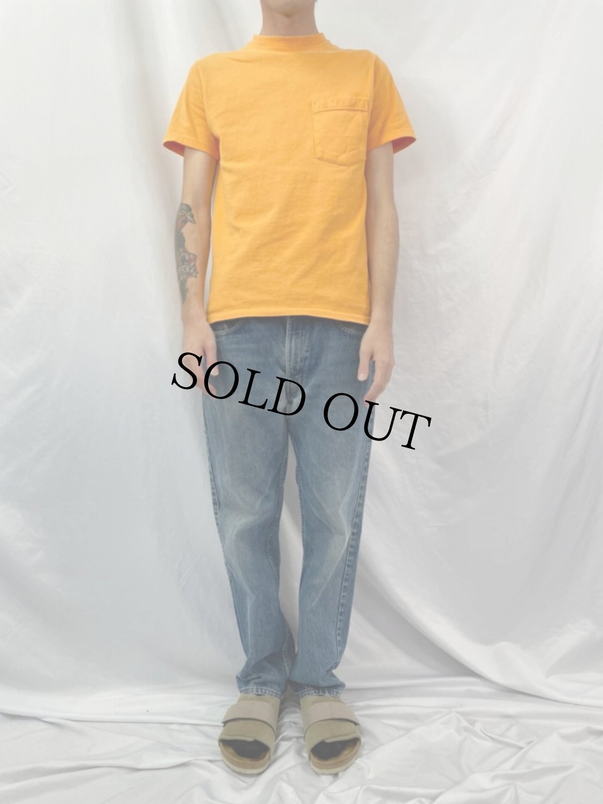 画像2: 90's Levi's 505 USA製 "ブランクタブ" デニムパンツ W32 (2)