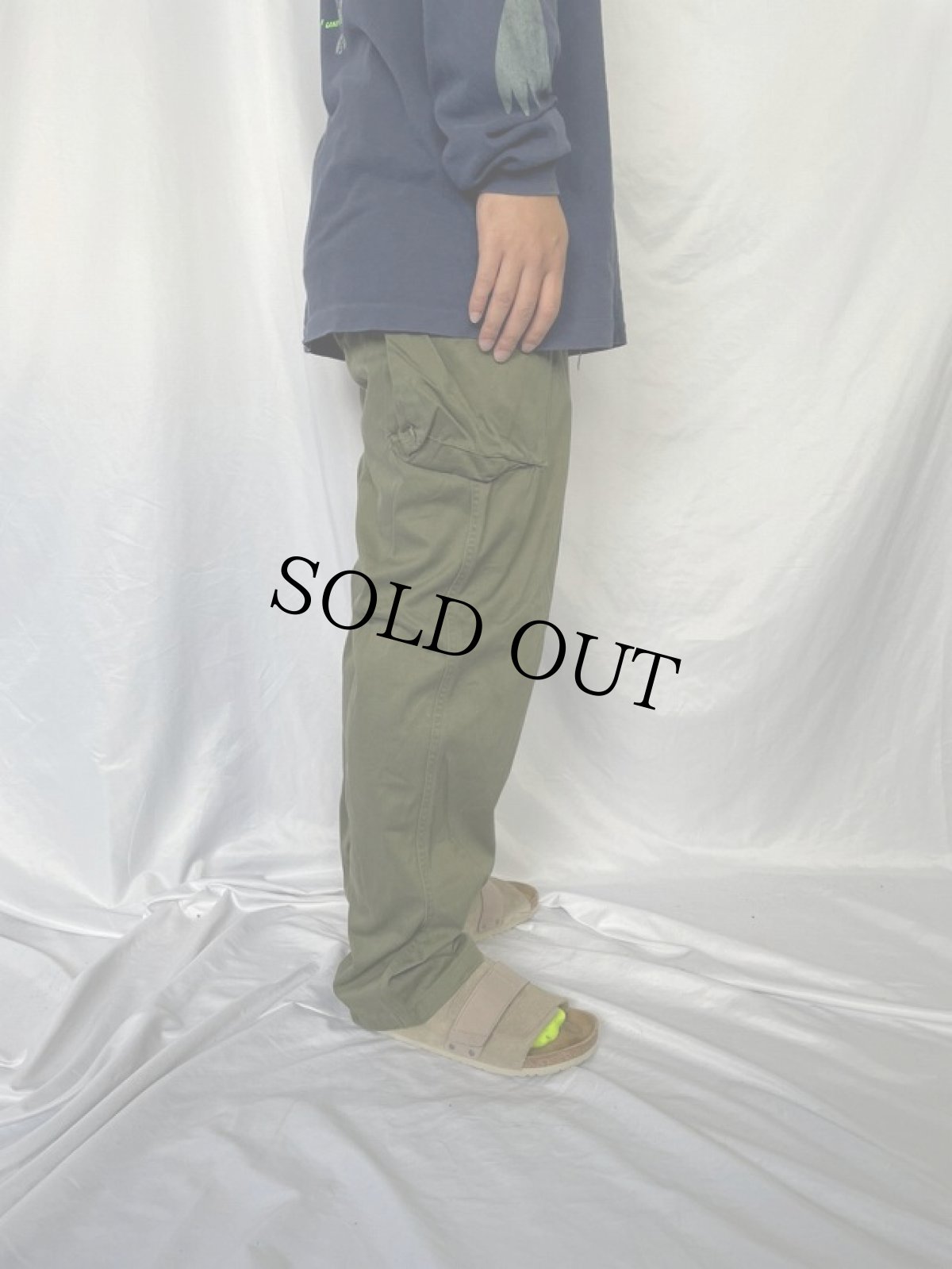 画像3: 40's U.S.ARMY M-43 13スター ツートーン カーゴパンツ (3)