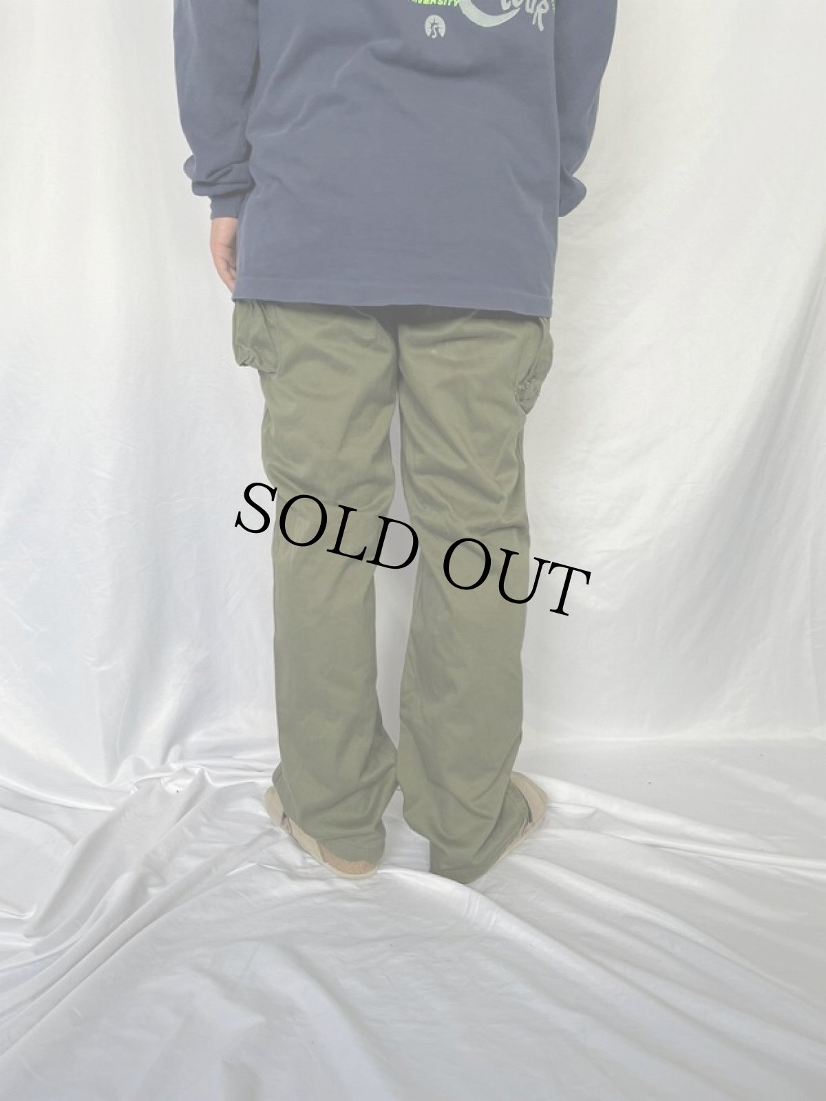 画像4: 40's U.S.ARMY M-43 13スター ツートーン カーゴパンツ (4)