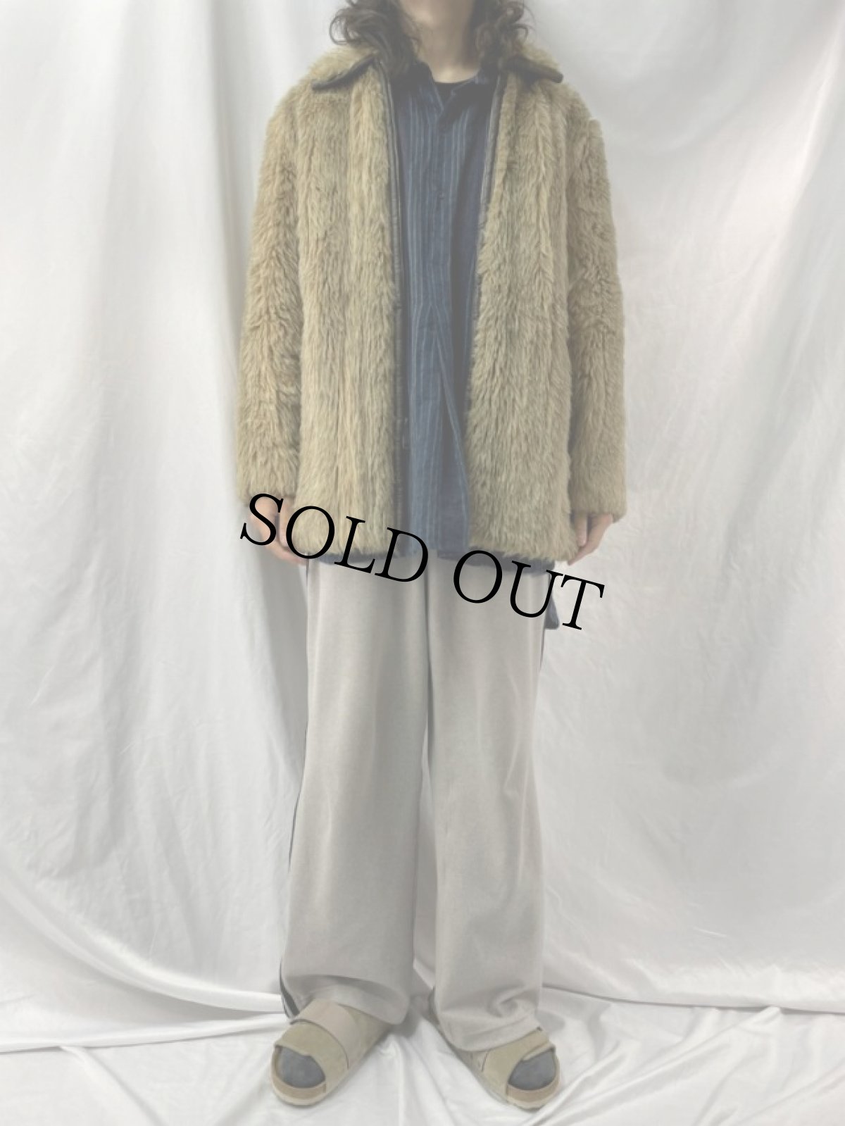 画像2: 60's Sears フェイクファージャケット (2)