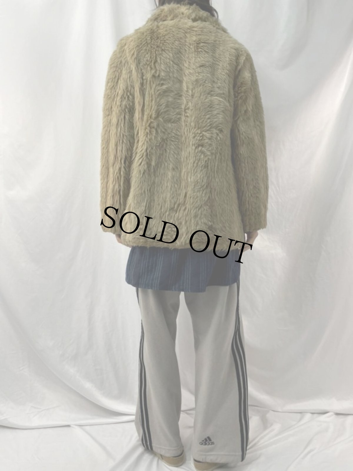 画像4: 60's Sears フェイクファージャケット (4)