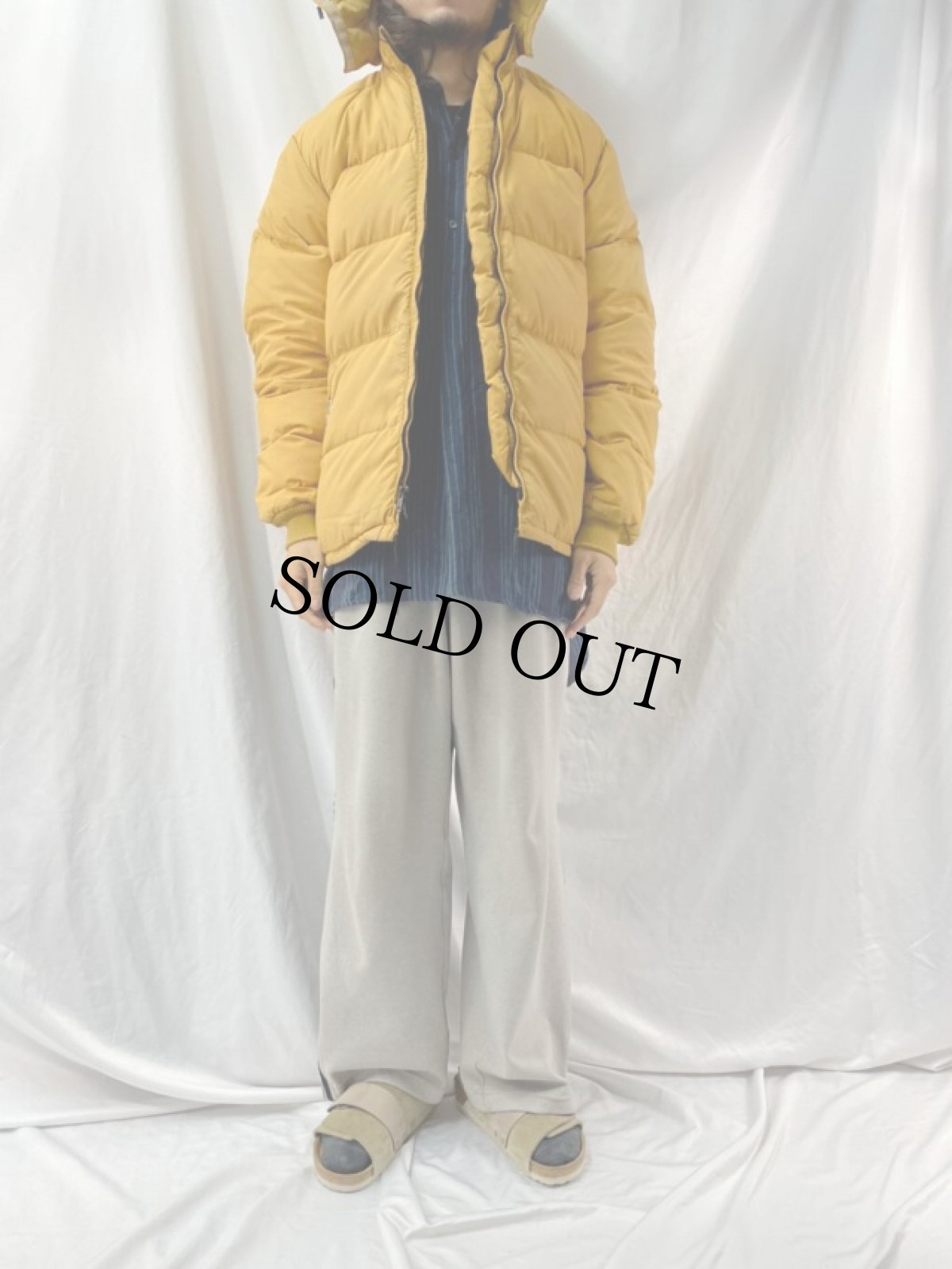 画像2: 70's Frostline kit ナイロングースダウンジャケット M (2)