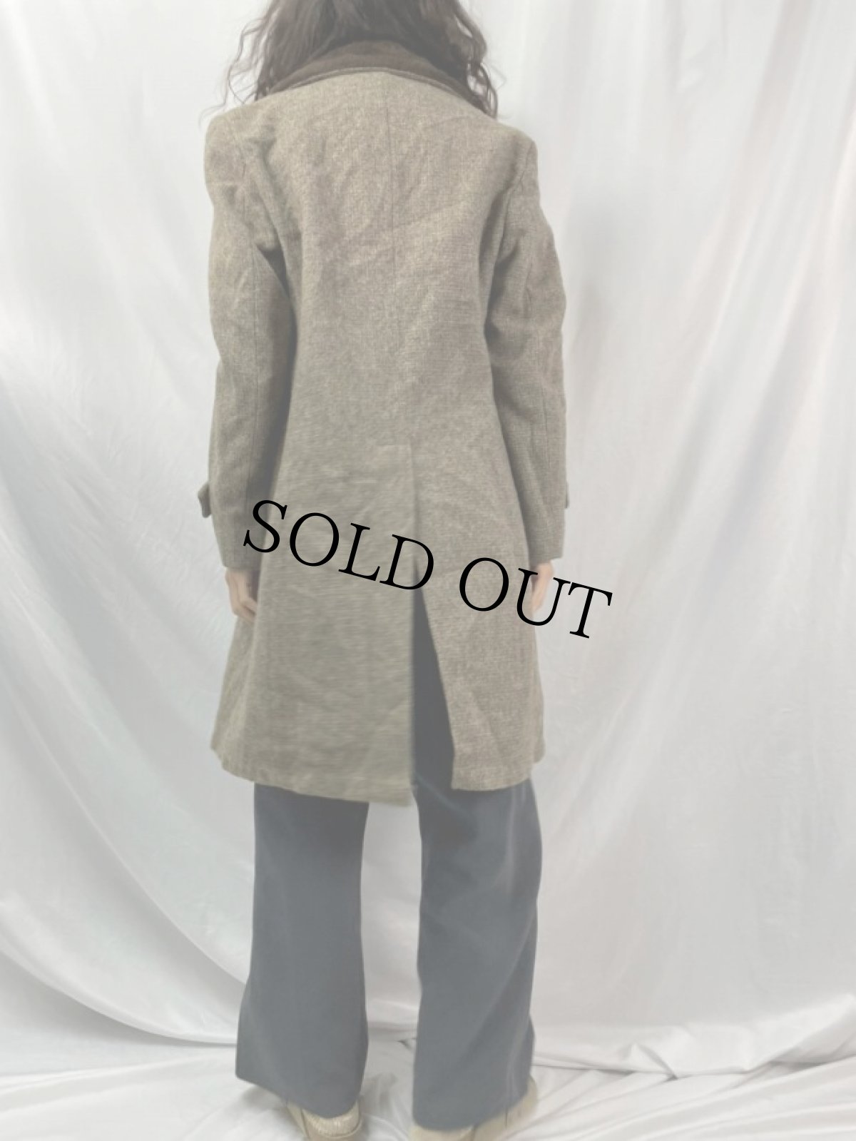 画像4: 70's JC Penney ウールボアコート 38 (4)