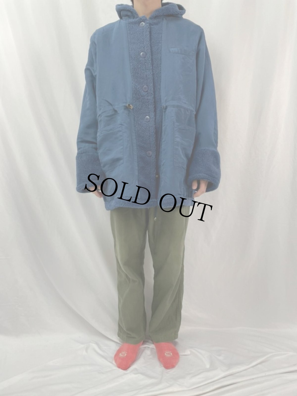 画像3: ボアフリース×シルク リバースブルコート 1X (3)