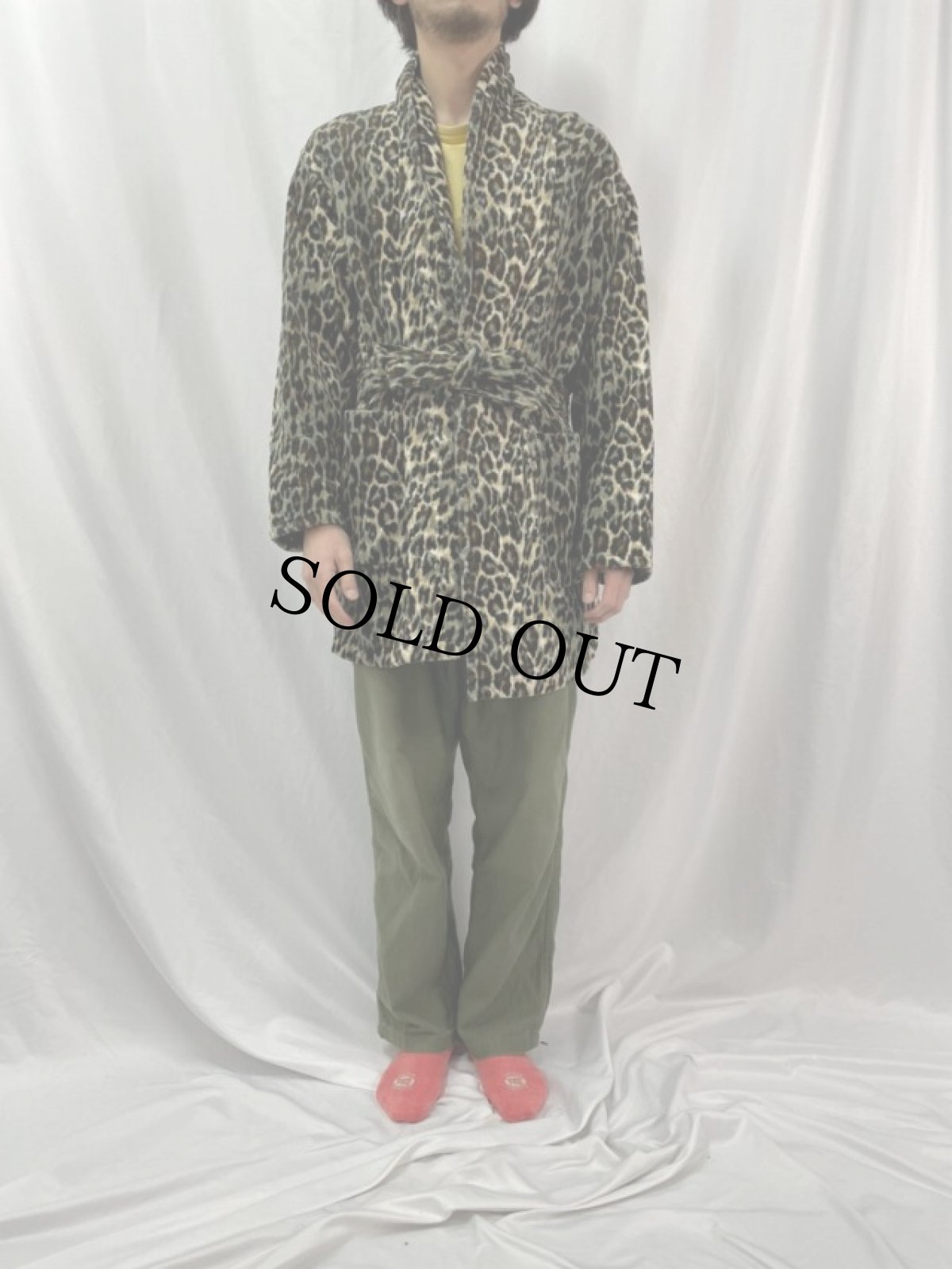 画像3: VICTRIA'S SEACRET レオパード柄 パイルガウン S (3)