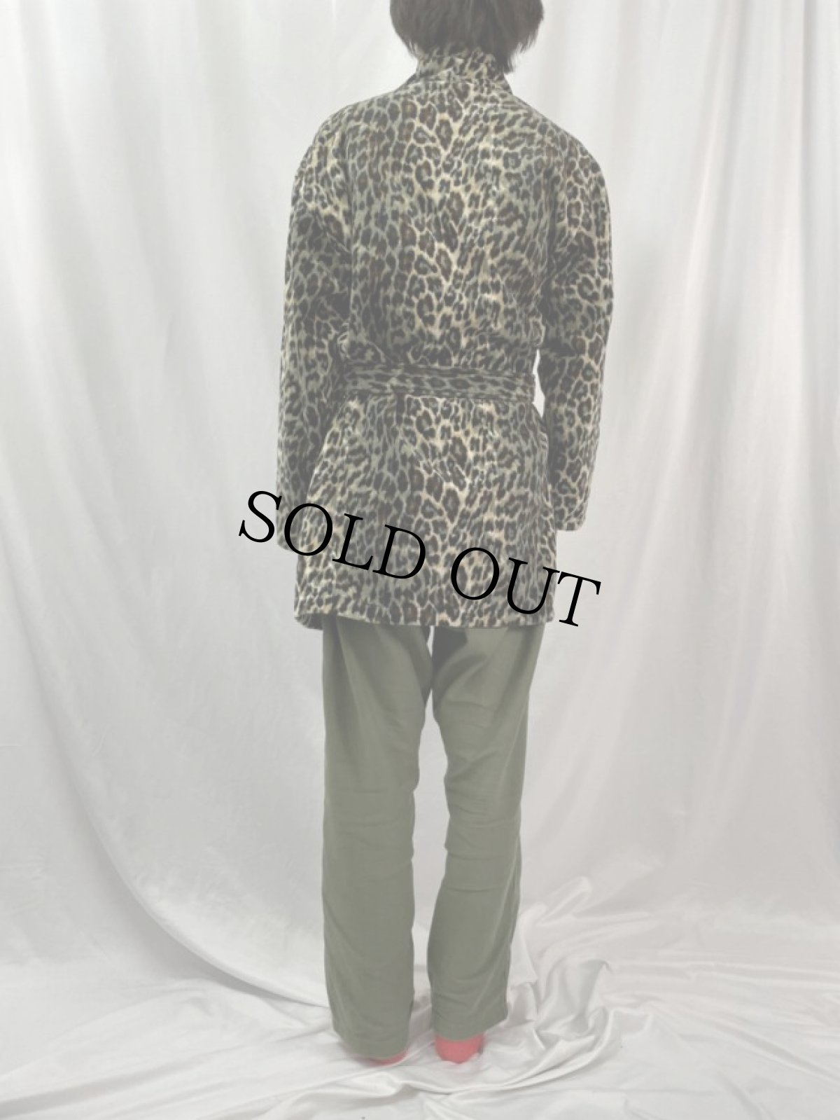 画像5: VICTRIA'S SEACRET レオパード柄 パイルガウン S (5)