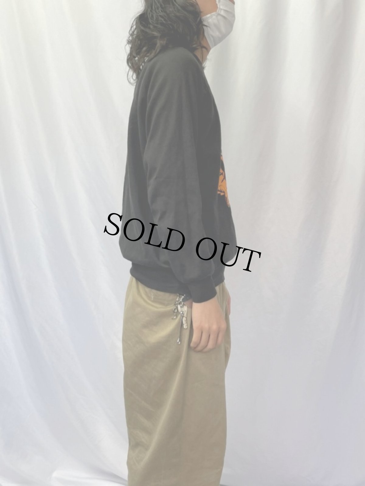 画像3: Flaming Tiger プリントスウェット XL (3)