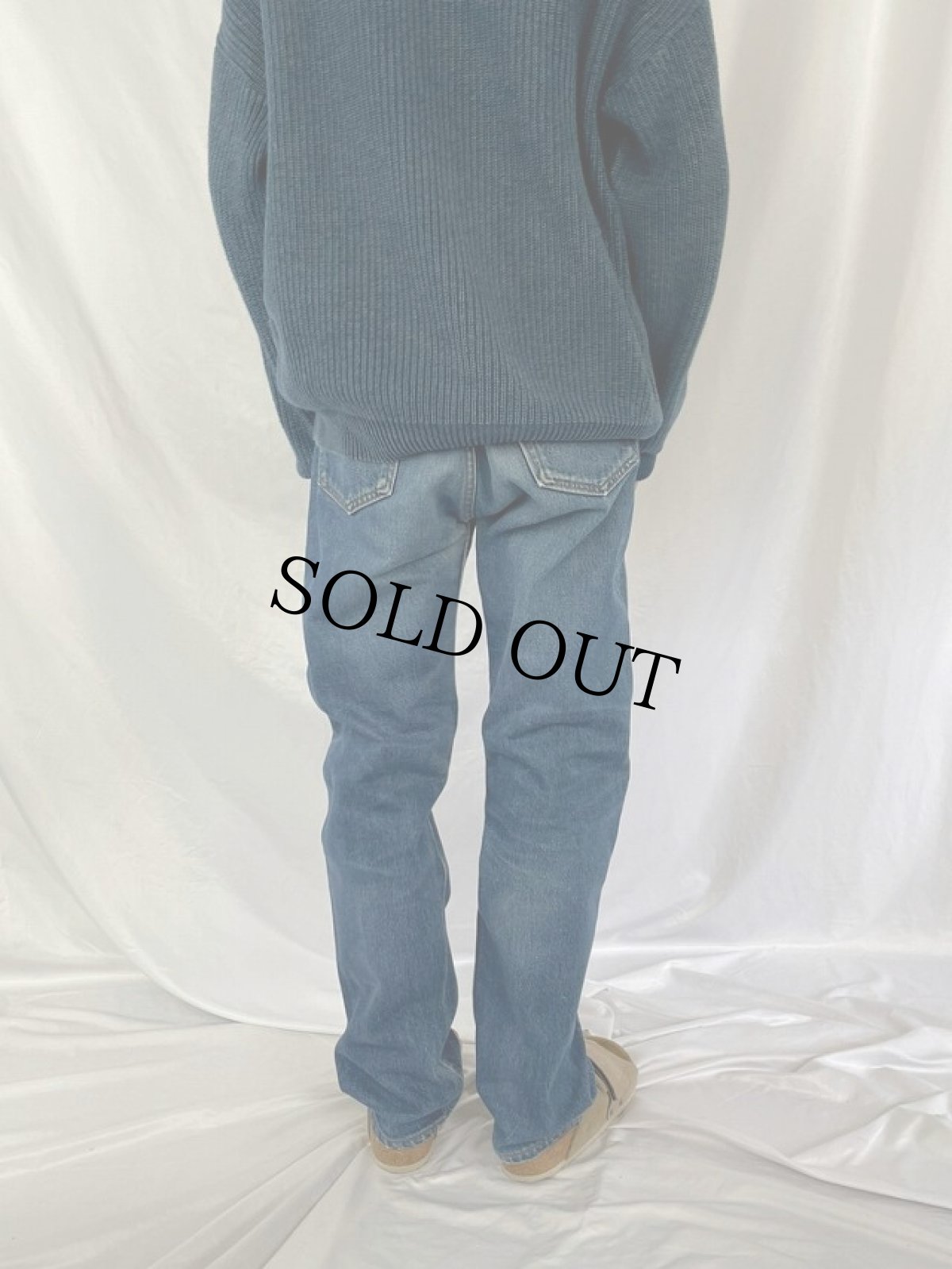 画像4: 90's Levi's 501 USA製 "ブランクタブ" デニムパンツ W34 (4)