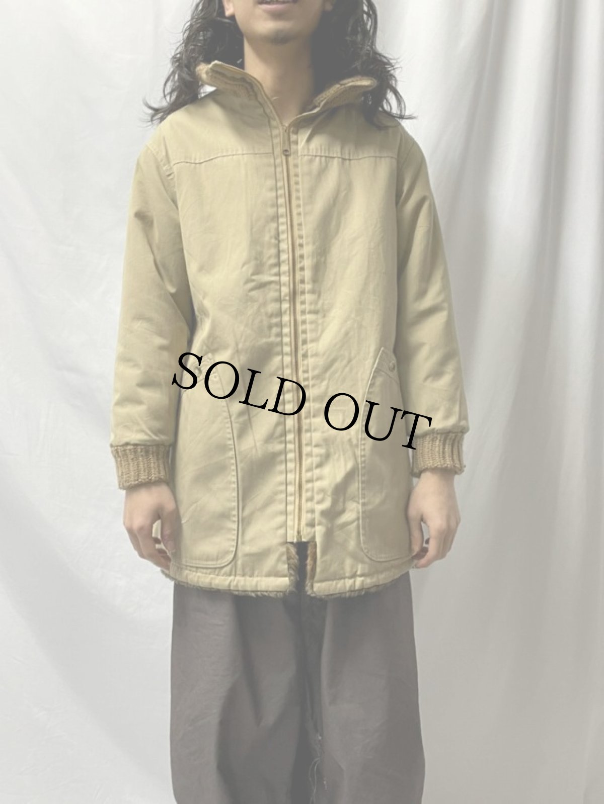 画像6: 60's フェイクファー リバーシブルジャケット (6)