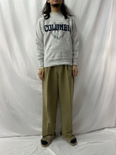 画像2: 90's Champion REVERSE WEAVE USA製 "COLUMBIA" ナイロンパッチ M (2)