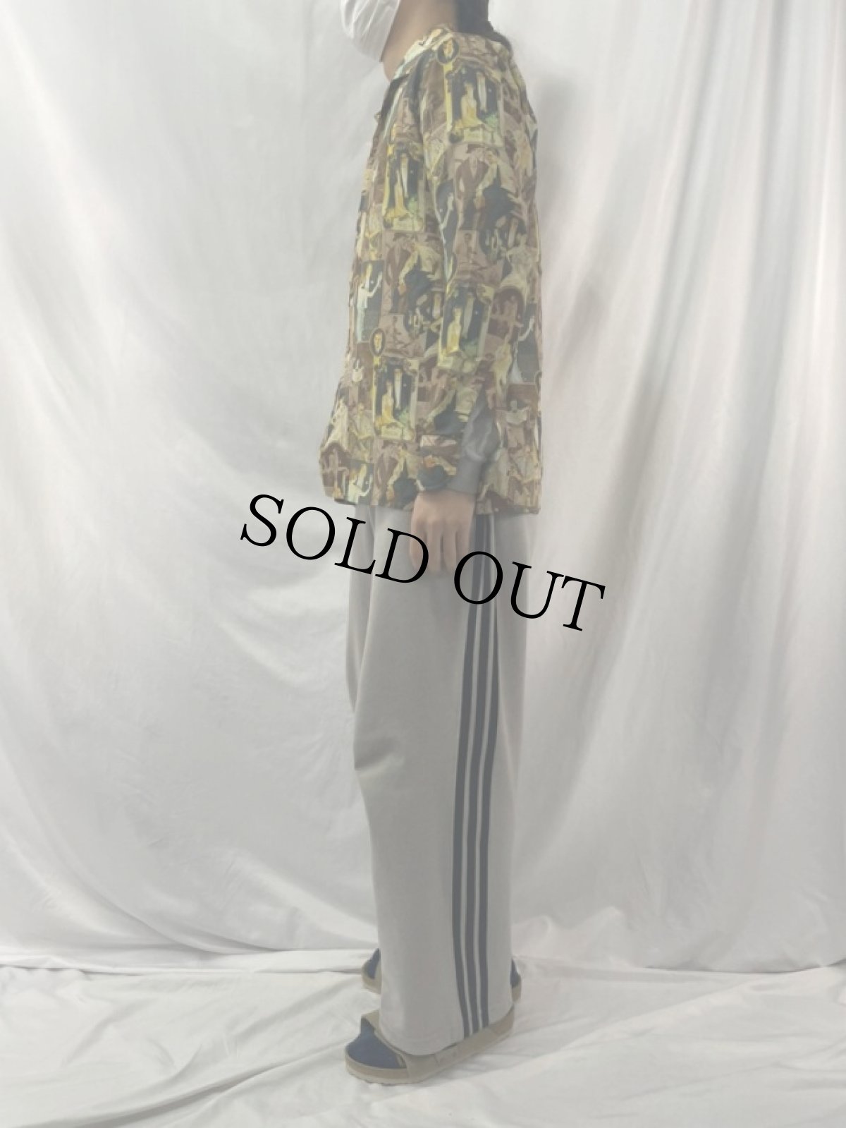 画像3: "ARROW COLLARS & SHIRTS FOR DRESS" 総柄ポリシャツ (3)