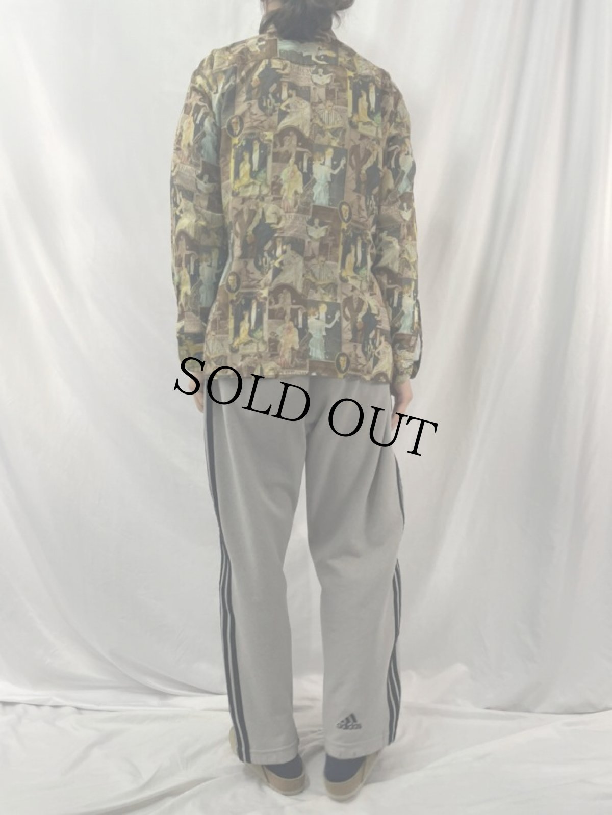 画像4: "ARROW COLLARS & SHIRTS FOR DRESS" 総柄ポリシャツ (4)