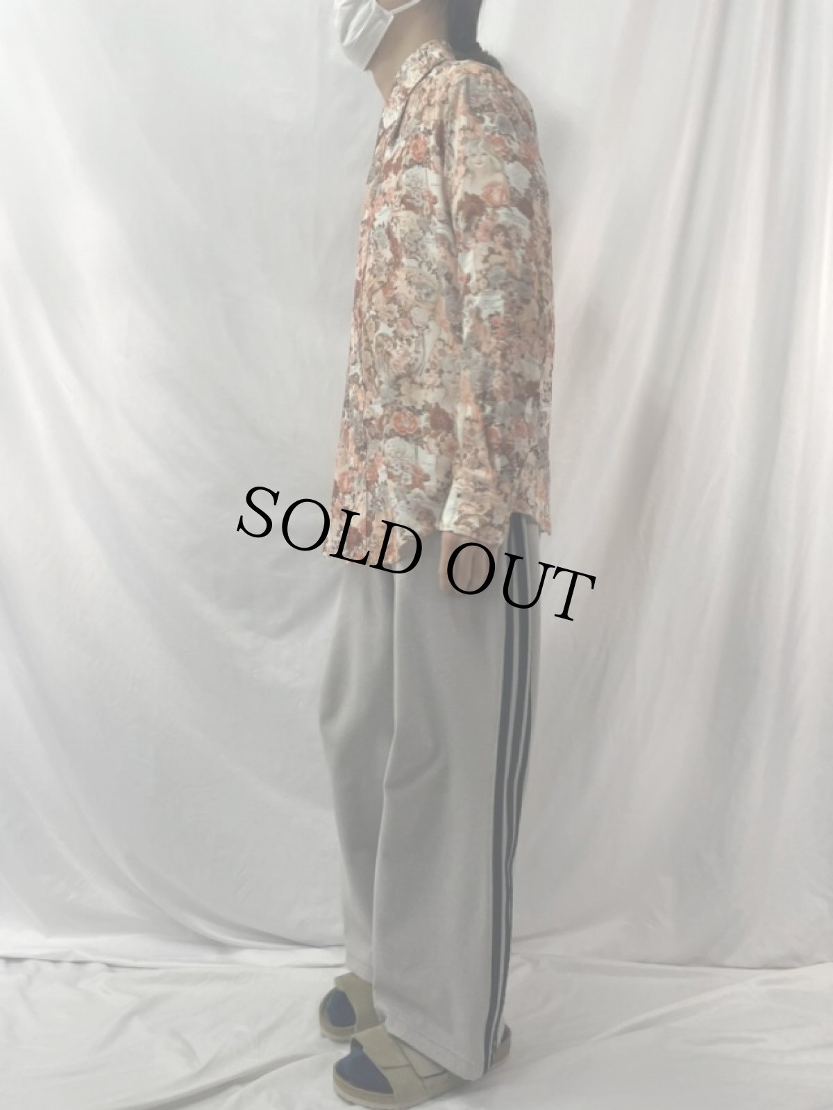 画像3: 70's PLAY BOY "Vargas Girl" ピンナップガール柄 ポリシャツ XL (3)