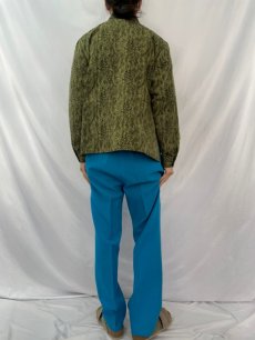 画像4: susan graver style パイソン柄 ポリシャツ XL (4)