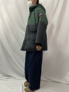 画像3: 【SALE】 POLO Ralph Lauren SUICIDE SKI PATCH ツートーンダウンジャケット L (3)
