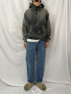 画像2: 2000's Levi's SILVER TAB "straight+relaxed" デニムパンツ W34 (2)