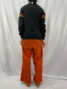画像4: 80〜90's DISNEY MICKEY MOUSE フロッキープリントスウェット XL (4)