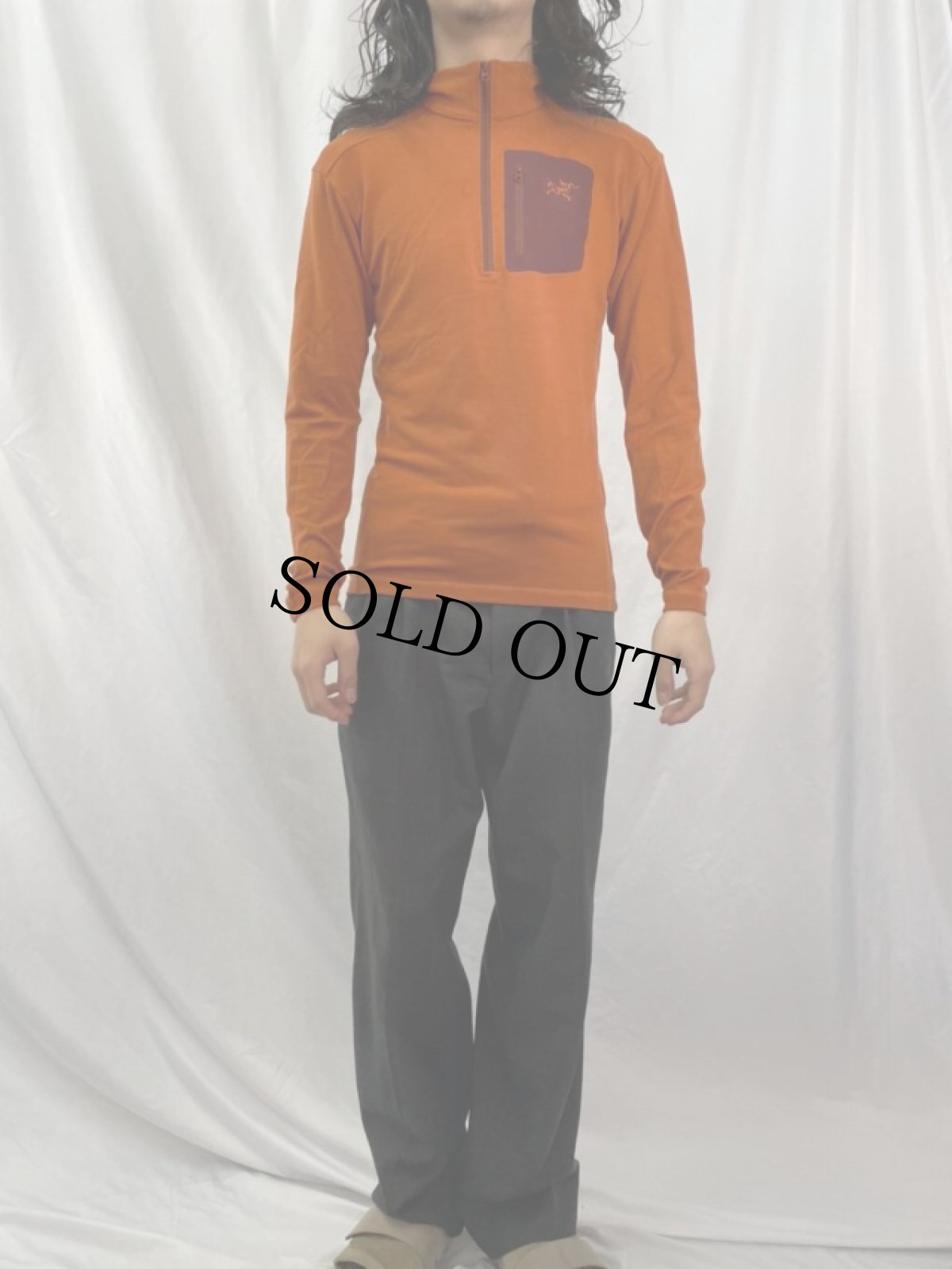 画像2: ARC'TERYX Rho LT Zip Neck Sweater? M (2)