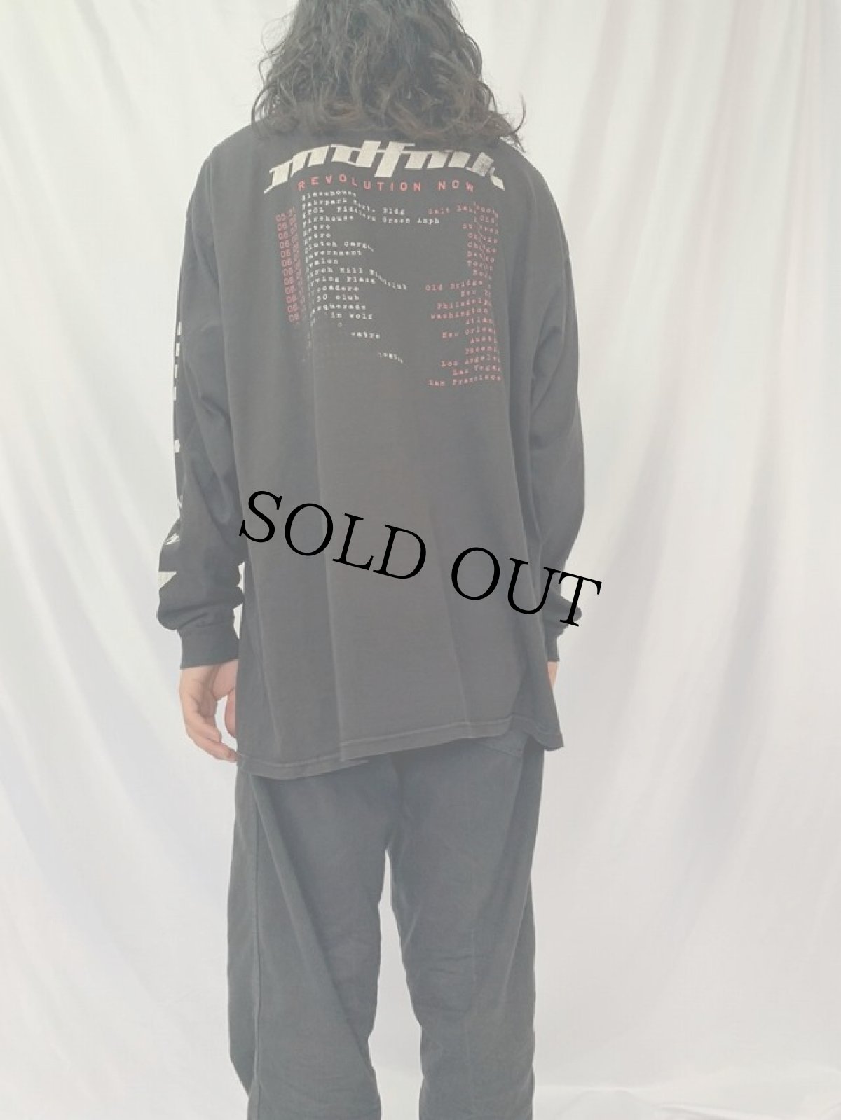 画像4: 2000 MDFMK "REVOLUTION NOW" インダストリアルロックバンドロンT XL (4)