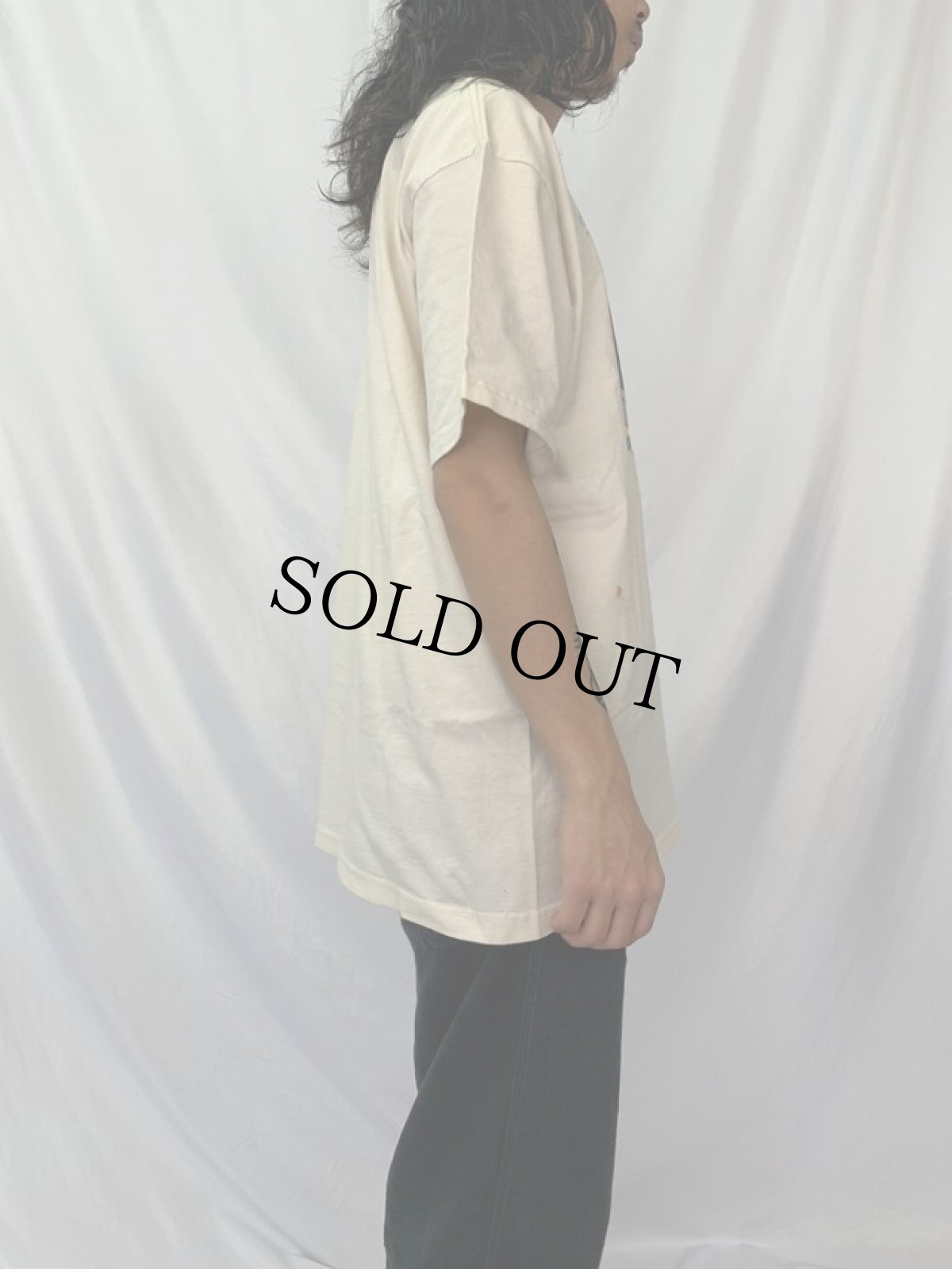 画像4: 90's HOOK-UPS USA製 "KARATE KID" Mark Gonzales, Birdhouse, Jeremy Klein, Willie Santos サイン入りTシャツ DEADSTOCK L (4)