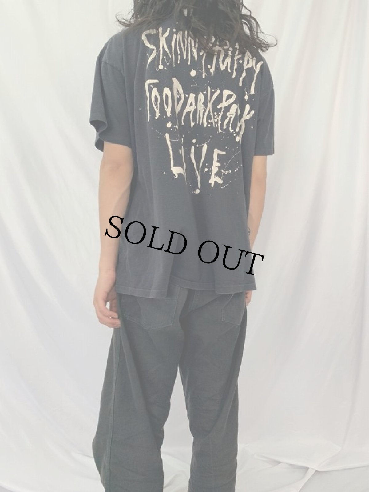 画像4: 90's Skinny Puppy Too darkpark live ヘヴィーメタルバンドTシャツ (4)